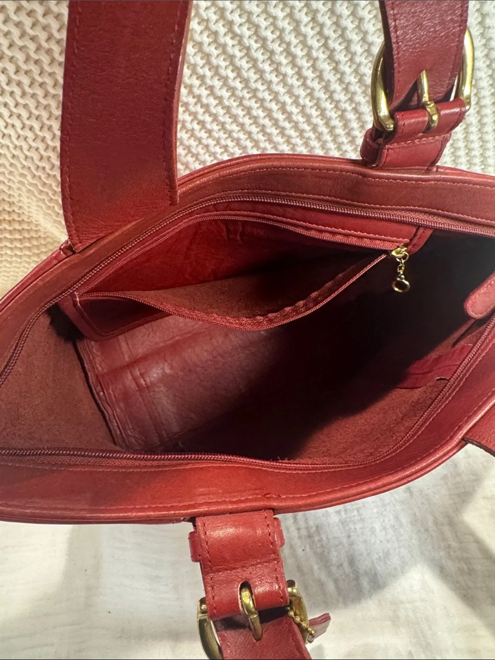 Coach classic leather